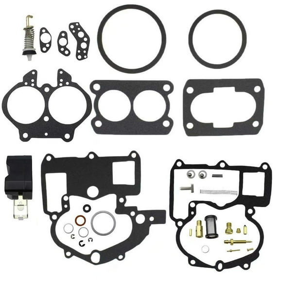 Scienceny Carburetor Repair Kit High Density Bore Kit Practical Engine Piston Ring Cylinder Gaskets Head Cover Rebuild Crankcase Type2