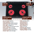 thumbnail image 6 of Rangaire RRE303TS 30" Electric Range Oven with Timer - Stainless Steel, Infrared Stove Burners, True Convection, Easy Reach Racks, 6 of 7