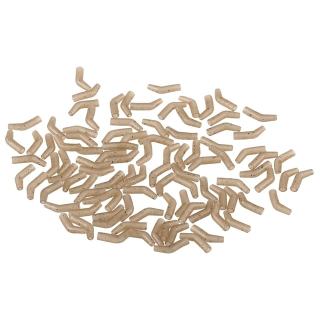 30 / 50 / 100 PCS Fishing Line Aligner - Hook Sleeves Bent Hook Aligner Carp Fishing Hair Rig Accessory