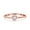 Rose, variant on Simulated Cubic Zirconia Size-5 Heart Band Engagement Wedding Ring 925 Sterling Silver