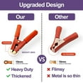 thumbnail image 4 of 2 count  Jumper  Clamps,   Pure Copper  Clips Jumper Cables Boost Clamp,    Clamps, Suitable for    Boat (Red & Black), 4 of 7