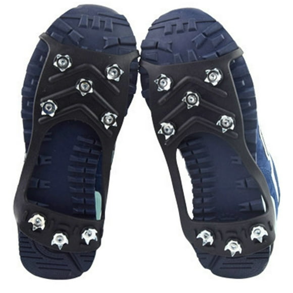 Semelles Crampons Anti Verglas Lot De 10 Crampons à Glace Antidérapants Pour Une Meilleure Traction Crampon Neige