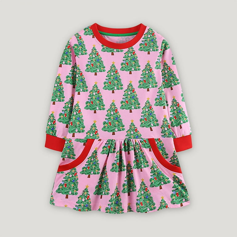 NIEWTR Little Girl Toddler Girls Clothes Christmas Dresses
