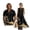 Pine Tree Mountain, variant on FOR U DESIGNS Green Leaf Print Linen-Style Couple Matching Outfits Men's Button Up Shirt and Women's Sleeveless Maxi Sundress with Pocket