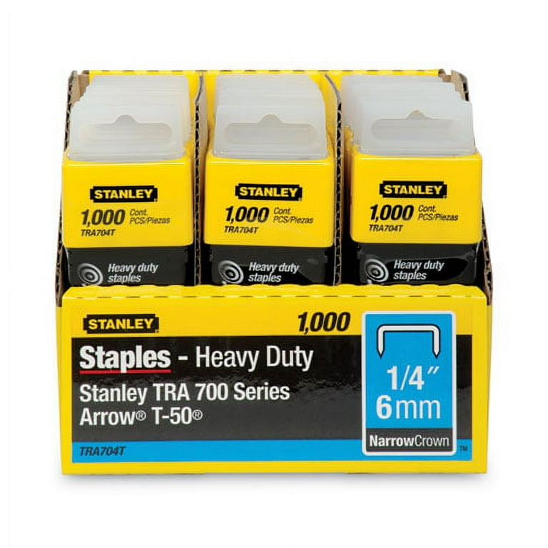 SharpShooter Heavy-Duty Tacker Staples, 0.25 SharpShooter Heavy-Duty Tacker Staples, 0.25