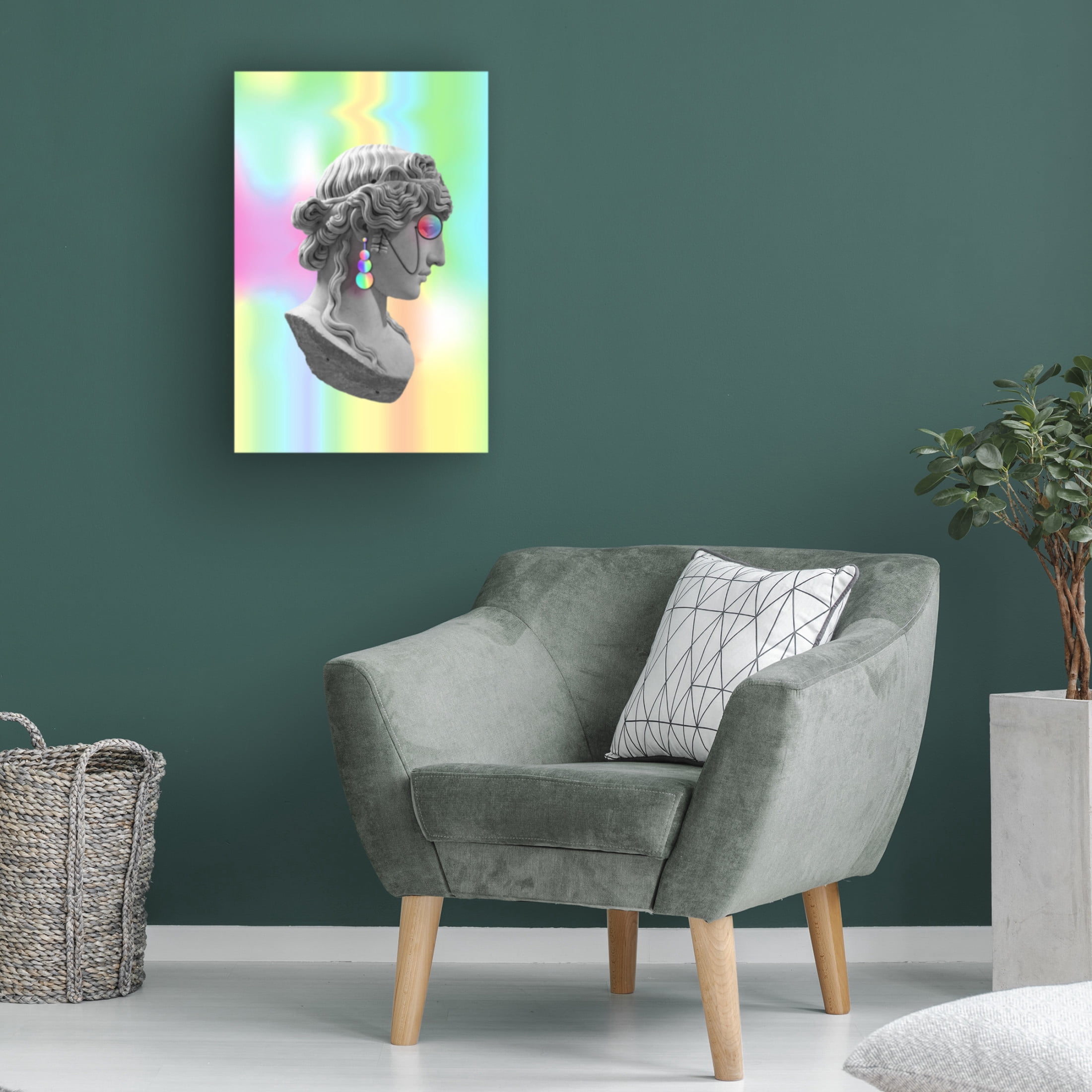 Trademark Fine Art Fadil Roze  Miron Canvas Wall Art