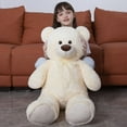 thumbnail image 4 of MorisMos Giant Teddy Bear 35.4'' Giant Stuffed Animal Big Bear Plush Toy, 4 of 8