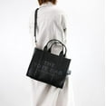 thumbnail image 7 of Marc Jacobs Womens The Leather Medium Tote Bag - Black, 7 of 7
