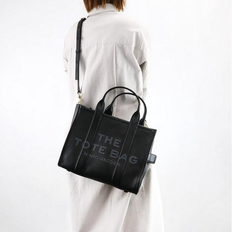Marc Jacobs Women's Medium Tote, Black, Full Grain Leather Marc Jacobs Women's Medium Tote, Black, Full Grain Leather