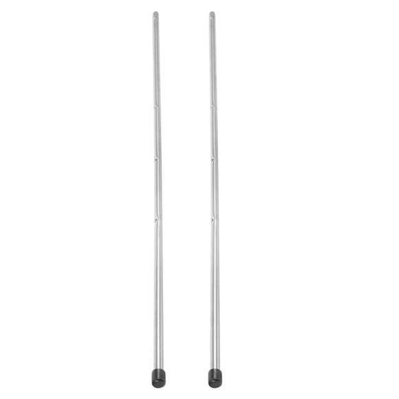 LNGOOR 2pcs Operation Pole Table Football Supply Soccer Machine Pole Table Soccer Operation Rod Metal Rod