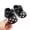 Black, variant on Baby Girls Pre Walker Shoes Bow Decor Breathable Soft Rubber Non Slip Sole Lightweight Infant Toddler First Step Casual Shoes White 5.5(13)