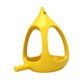 thumbnail image 3 of Comedero para pájaros colgante decorativo, ligero, resistente a la intemperie, versátil para césped y jardín. Amarillo, 3 of 8