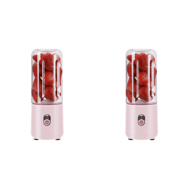 Girly Pink ($ 6) Mini Exprimidor Portátil para El Con Enchufe USB Máquina Jugo Con Jugo 500 Ml (con Video)