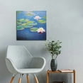 thumbnail image 2 of ARISTURING Monet Canvas Wall Art - Water Lilies Poster - Claude Monet Prints - Landscape Painting Famous Oil Paintings Reproduction Modern Wall Decor for Kitchen Bedroom Bathroom  (16x16 inch), 2 of 4