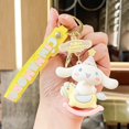 thumbnail image 3 of Lindo Llavero Sanrio Cinnamoroll Coche Colgante Bolsa, 3 of 4