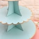 thumbnail image 5 of Soporte de cartón reutilizable para tartas, cartón ecológico de alta calidad para una amplia aplicación, soporte para cupcakes de 3 niveles con colores brillantes y diseño delicado, 5 of 5