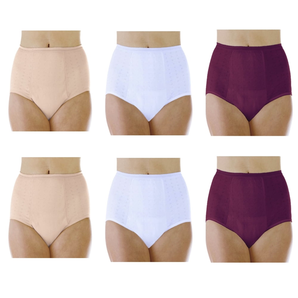 Wearever Women's Incontinence Underwear, Super Absorbent Bladder Control Panties, Reusable 6