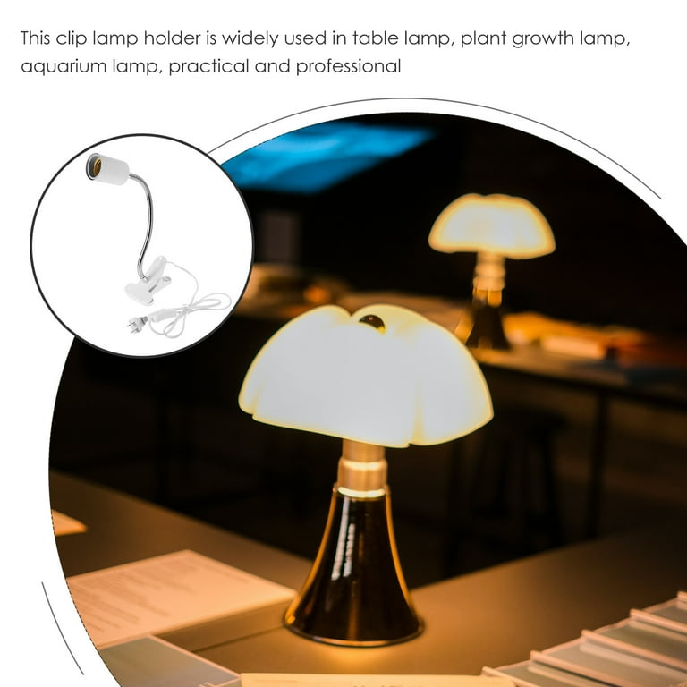 Clip Lamp Holder Adjustable Light Stand Clamp Light Single Head