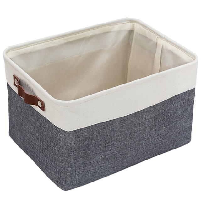 Bangcool Bac de Rangement Pliable Organisateur de Placard à Main Panier de Rangement avec Poignées