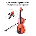 thumbnail image 2 of Violín simulado, práctica musical, violín para principiantes, kit de violín musical, 2 of 8
