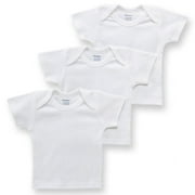 3pk White Slip-on Shirt 18m