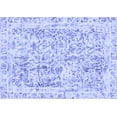 thumbnail image 1 of Ahgly Company Indoor Rectangle Abstract Blue Modern Area Rugs, 5' x 8', 1 of 4
