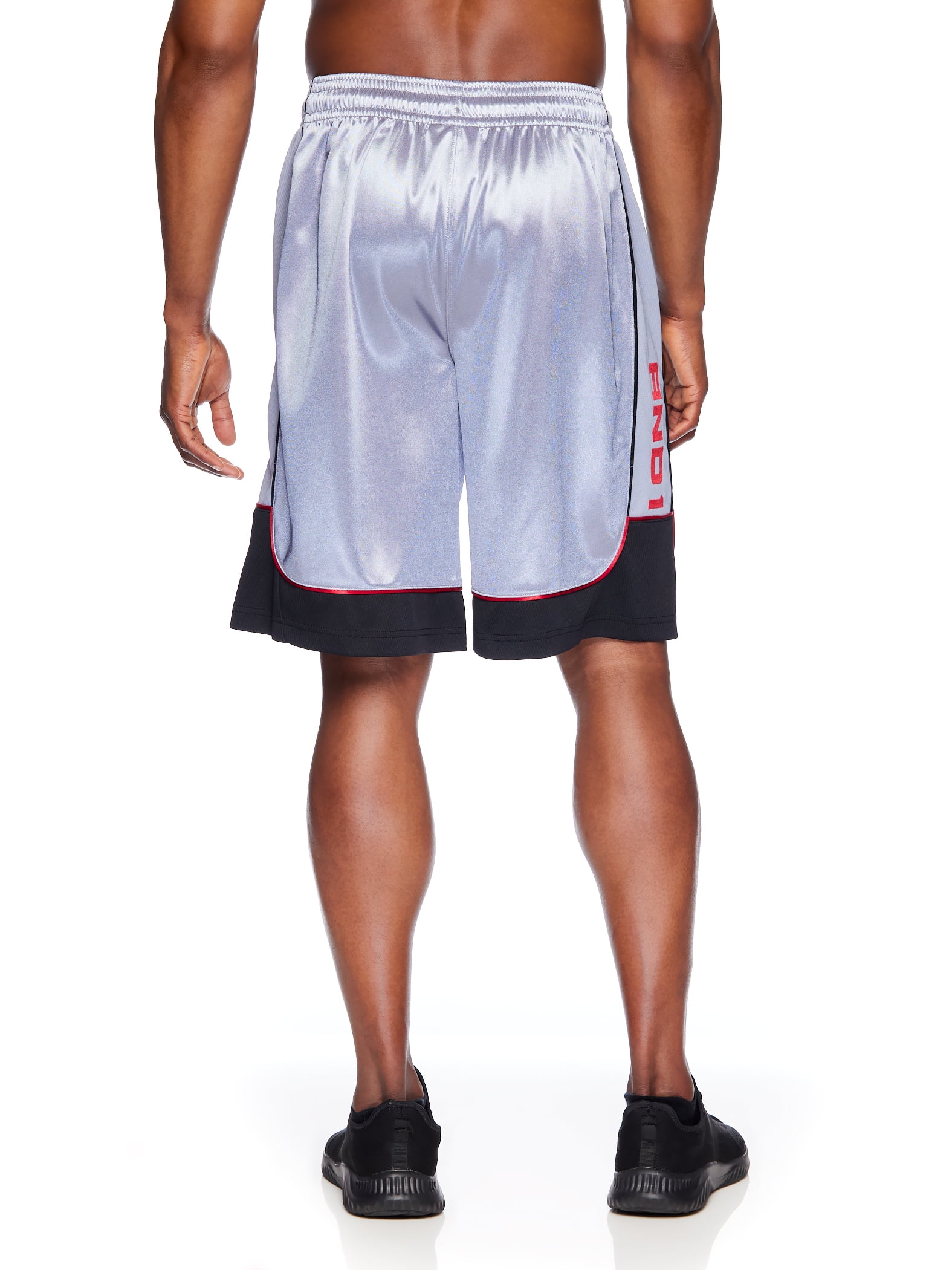 And1 Men's and Big Men's All Court Shorts, up to Size 5XL