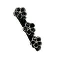 thumbnail image 2 of Mupvlun 2 Pcs Braided Hair Clips, Sparkling Stone Braided Hair Clips for Women, Rhinestone Duckbill Hairpin Black, 2 of 6