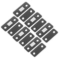 thumbnail image 6 of BESTYASH 12Pcs Black Magnetic Cabinet Door Catch Sturdy Metal Closure Hardware for Home Use, 6 of 8