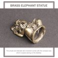 thumbnail image 2 of Adorno de dios elefante Ganapathi Estatua de Ganesha Decoración vintage para el hogar Escritorio Ídolo retro Resina Oficina, 2 of 6