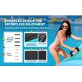 thumbnail image 4 of GloryStar 10FT Inflatable Water Trampoline, Floating Bounce Platform Designed for Lake and Ocean, Includes Pump, Sturdy Ladder, Anchor System, Repair Kit, and Supports Up to 408 LBS, 4 of 7