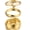 3 Chunky & thin bangles, variant on Chunky Gold Bangle Bracelets for Women, Dainty 14k Gold Plated Big Stackable Bangles Set, Trendy Statement Cuff Bracelet Stack Fashion Jewelry Christmas Gifts