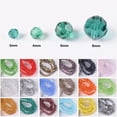 thumbnail image 2 of U8MO 3mm 4mm 6mm 8mm Round 32 Facets Crystal Glass Loose Crafts Beads Wholesale Lot-Clear-6mm (100pcs), 2 of 6