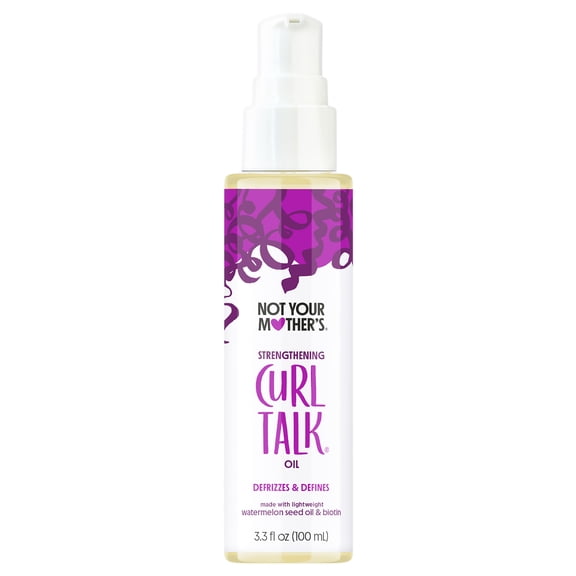 Not Your Mother's Curl Talk Strengthening Oil with UV Defense, 3.3 fl oz