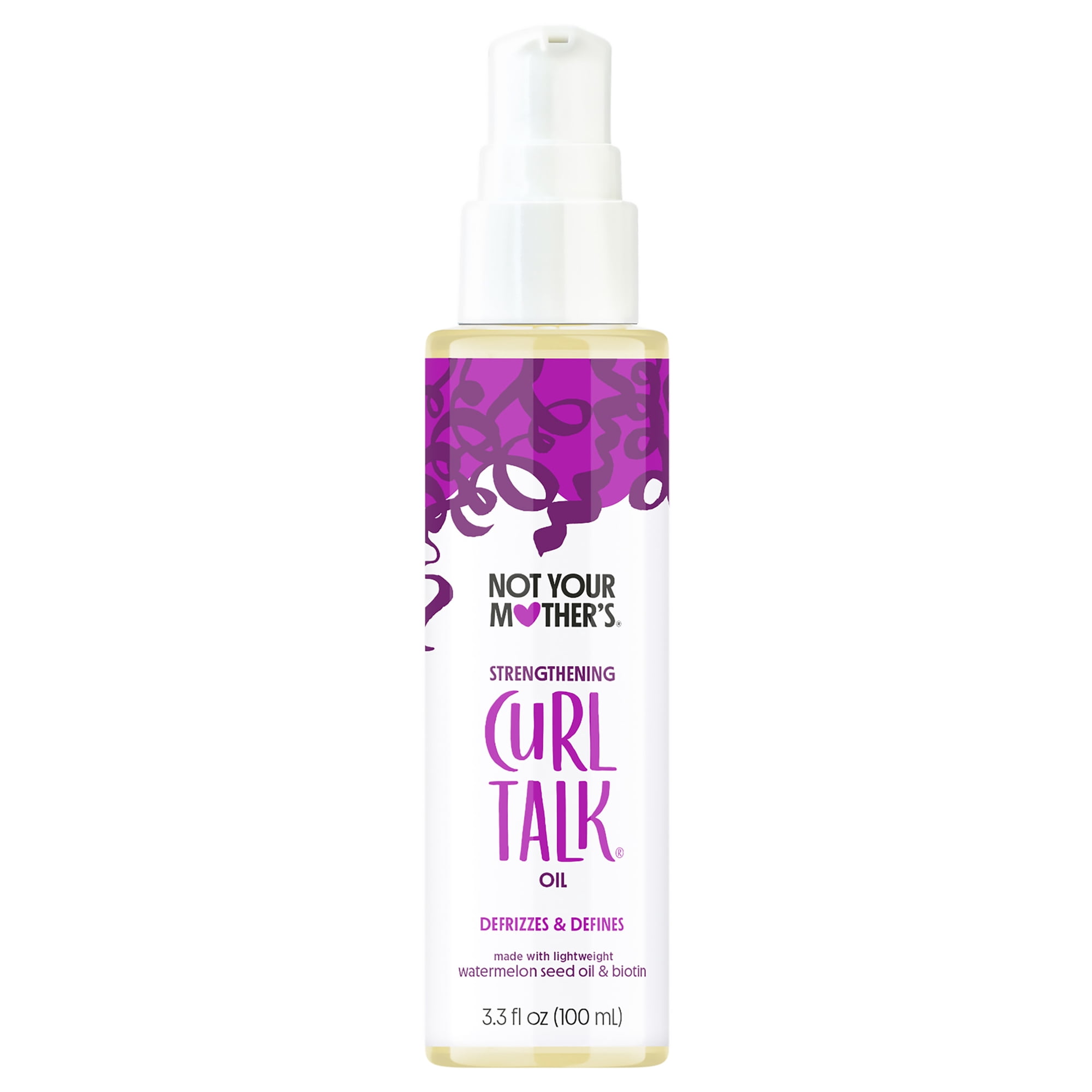 Not Your Mother's Curl Talk Strengthening Oil with UV Defense, 3.3 fl oz