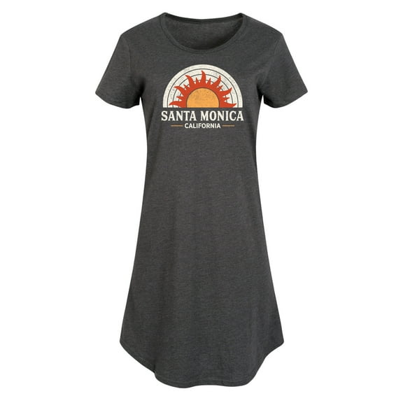 Instant Message - Santa Monica Caluifornia - Sunset - Women's Any Way Dress