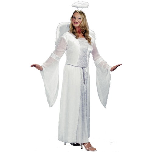 Angel White Adult Halloween Costume - One Size - Walmart.com