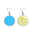thumbnail image 1 of Ajuste de sonido sello modelos Pendiente Sol Flor Pendiente Joyas Moda Unbranded M, 1 of 3