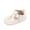 White, variant on Xfvqtps Baby Girls Walking Shoes Lace Embroidery Flower and Leaf Soft Non Slip PU Infant Prewalker Summer New Baby Everything Casual Breathable Cute Rubber Soles Baby Toddler Shoes Brown