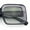 Slate - Green, variant on Womens Polarized Mod Rectangle Minimal Vintage Vibe Hipster Sunglasses All Black
