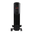 thumbnail image 3 of Perfect Aire 4016300 Black 1500W Electric 3 Speed Digital Oil Filled Heater for 160 sq ft, 3 of 8