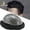 1B# OFF BLACK, variant on Lyrical Hair Toupee for Men Durable Full PU Mens Toupee Human Hair Replacement System Thin Skin Injected Hair System for Man