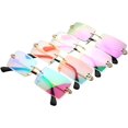 thumbnail image 5 of XINQIHANG Retro Rimless Rectangle Sunglasses for Women Men Tinted Lens Gold Metal Frameless Vintage Square Glasses, 5 of 5