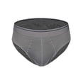 thumbnail image 4 of Herrnalise Men's Jockstrap Underwear Cotton Underwear Sexy Knitting Mid Waist Briefs Sexy Underwear Set For Men For Gray,3XL, 4 of 4