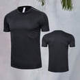 thumbnail image 2 of Coerni Youth Tight Fitting Shirt UPF 50+ Quick Dry Athletic Short Sleeve Rash Guard T Shirts Boys Girls Sports Training Undershirt, 2 of 4