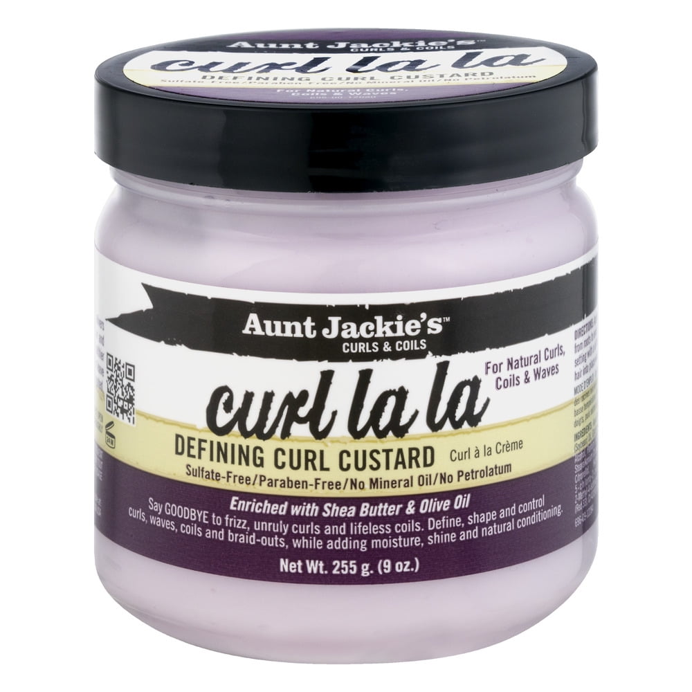 Aunt Jackie's Curls & Coils Curl La La Defining Curl Custard, 9.0 OZ