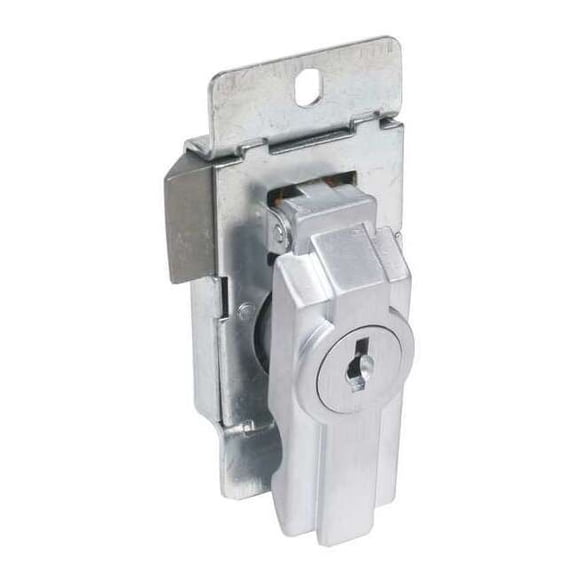 Ccl Enclosure Deadlatch Locks,Silvr,Rectang 00225