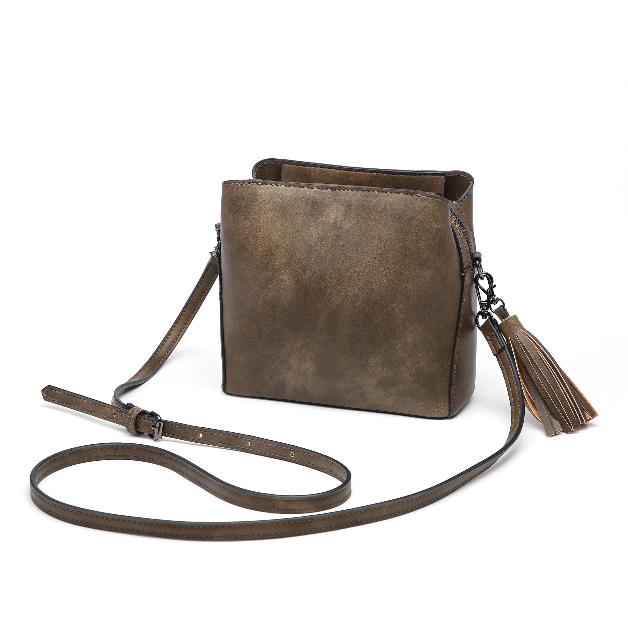 Lowestbest Ladies Fashion Messenger Bag, Ladies Shoulder Bag Handbag, Dark Olive Green Lowestbest Ladies Fashion Messenger Bag, Ladies Shoulder Bag Handbag, Dark Olive Green