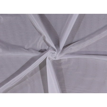 60" White French Fuse Garment Construction Lightweight Fusible Interfacing Fabric by the Yard (5365S-4B)