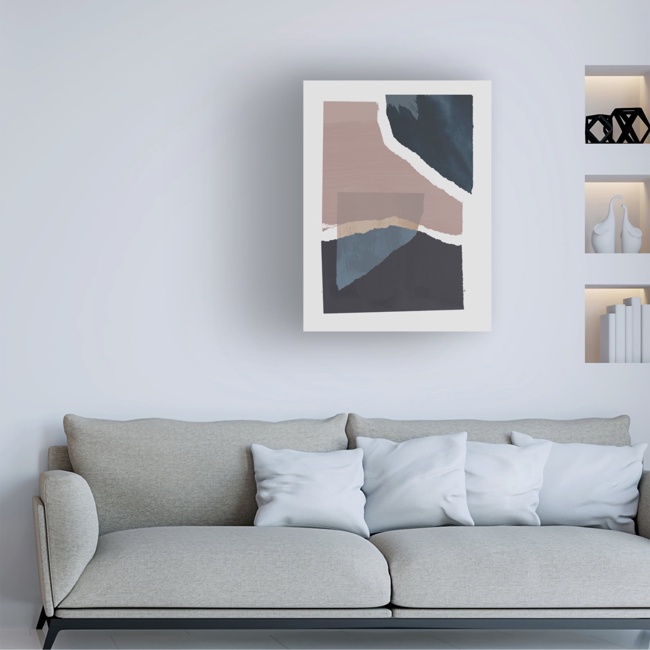 Trademark Fine Art Mareike Bohmer Pieces 13 Canvas Wall Art